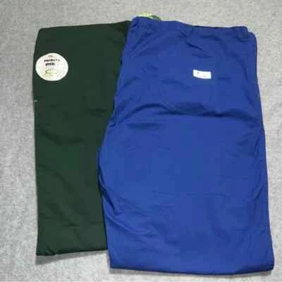 Lot 2 brand new pair of IguanaMed scrub pants sz 3x Green Blue Iguana Med Scrubs - Image 1 of 4