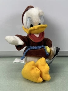 Vintage Donald Duck Walt Disney Fantasia 2000 Mini Bean Bag Plush Plushie NWT - Picture 1 of 7
