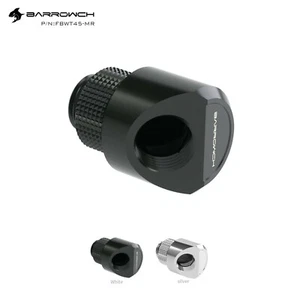 Barrow BarrowCH Angled 45 Degree G1/4 Rotary Fitting Male to Female FBWT45-MR - Afbeelding 1 van 9