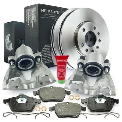 Calibrador Discos de Freno Forros Delantero para Opel Calibra A Vectra B Saab - Imagen 1 de 4