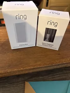 ring chime pro wifi extender + ring battery pack - Picture 1 of 3