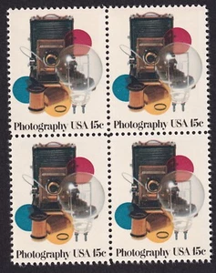 Scott #1758 Photography Block of 4 Stamps - MNH - Picture 1 of 1