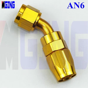 Golden AN6 6AN AN -6 Swivel Oil Fuel Line Hose End Fittings Adapter 45 degree - Bild 1 von 4