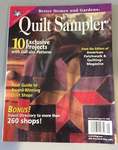 Better Homes and Gradens - Quilt Sampler August 2009 - Picture 1 of 4