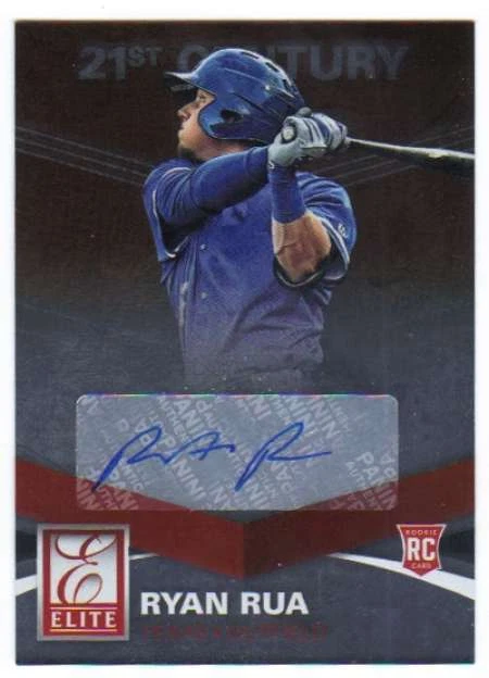 2015 Panini Elite 21st Century Signatures RC AUTO #20 Ryan Rua Rangers - Image 1 of 1