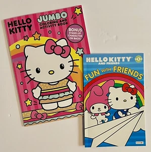 Hello Kitty Jumbo Mal- & Aktivitätsbücher Produktbündel (2er Set) - Bild 1 von 3