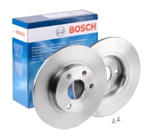 2x Bosch 0986478246 Brake Discs Set Front Ø 9 3/8in for Citroën Mega Peugeot - Picture 1 of 2