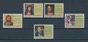 Vatican  487-91 MNH, Portraits of Jesus & Pope Paul VI, 1970 - Picture 1 of 1