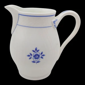 Villeroy & Boch Coburg Milchkännchen Krug, 6oz Vintage 1980er blau weiß Blumen Heinrich - Bild 1 von 9