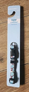 Small/Toy Dog Collar, Adjustable. for Puppy or New Pet Gift, 6-9 inch neck - Picture 1 of 6