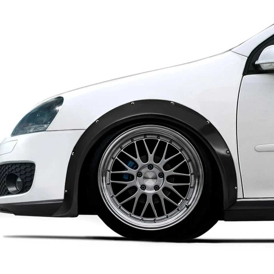 For Volkswagen GTI 06-09 Euroline Style Fiberglass Front Fender Flares Unpainted Foto 1 de 4