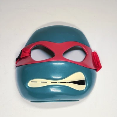 Teenage Mutant Ninja Turtles Raphael Mask 7” Red Halloween Cosplay Viacom 2013 - Image 1 of 4