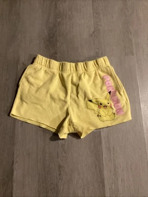 Pantalones Cortos Pokemon Niñas TALLA L 10-12 Pikachu Color AMARILLO Foto 1 de 2