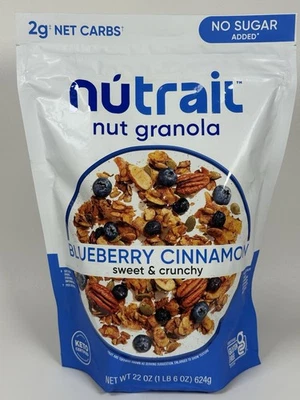 NuTrail Nut Granola Arándano Canela Sin Azúcar Añadido 22 OZ Foto 1 de 4
