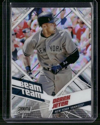 2021 Stadium Club Chrome #BTC-1 Derek Jeter Beam Team - Image 1 of 2