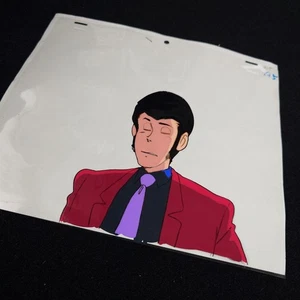 Lupin the Third Animation Cel 1 piece multicolor Excellent condition from Japan - Picture 1 of 24