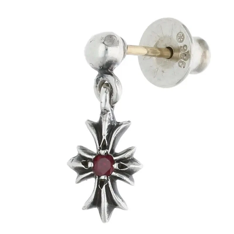 Pendientes Chrome Hearts Tiny E Ch Plus Drop One Foto 1 de 4