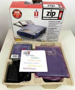 Iomega SCSI ZIP Drive 100 Mo Z100S lecteur AKAI EMU Roland Kurzweil échantillonneur Mac - Photo 1/2