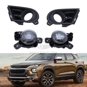 For 2021-2023 Chevy Trailblazer LED Bumper Fog w/ Fog Lamp Bezel - Picture 1 of 12