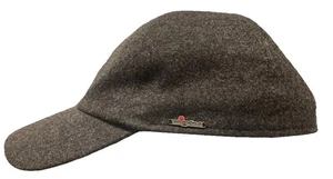 Wigens Herren 100% Wolle Baseball Cap mit Ohrenklappen grau Größe 59 - Bild 1 von 8