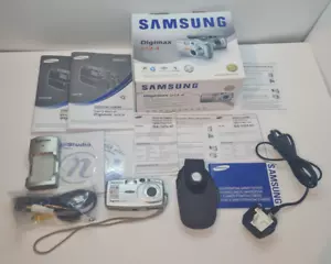 Samsung Digimax U-CA 4 Digital Camera 4.1 MP Boxed - Picture 1 of 24