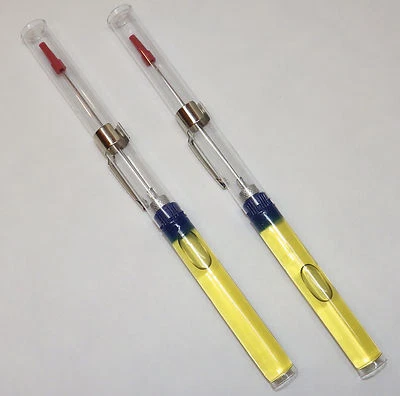 Clock Oil Oiler 3 1/4" Long Tip LOT OF 2 For Mantel Wall Grandfather Clocks NEW