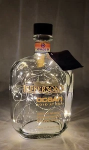 Bourbon Jefferson's Ocean Voyage 24 Empty Boubon Whiskey Bottle String Lights - Picture 1 of 5