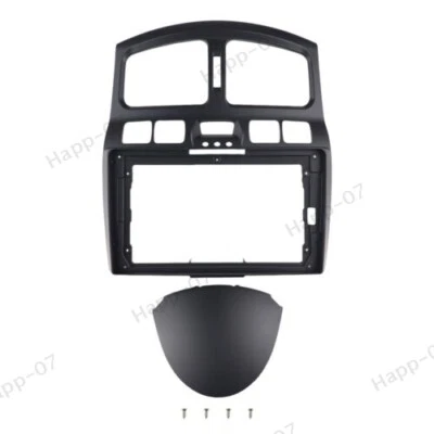 9" car radio Fascia Frame Panel Dashboard Trim for Hyundai Santa fe 2004-2006 - Image 1 of 4