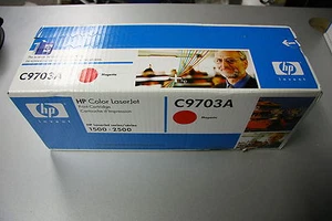 TONER HP ORIGINAL C9703A MAGENTA (121A) LASERJET 1500 2500 NEUF NEW - Imagen 1 de 1
