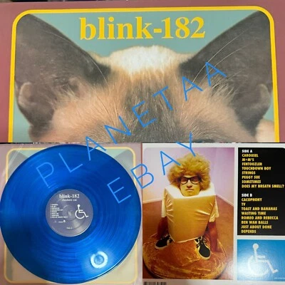 BLINK 182 CHESHIRE CAT Blue Colored Vinyl - Image 1 of 4