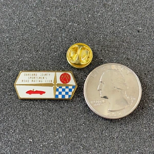 Vintage Oakland County Sportsmen's Road Racing Club Anstecknadel B49424 - Bild 1 von 2