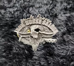 Iron Horse Saloon Ormond Beach Pin Lady Hawk Vintage 2000s Vest Hat Lapel - Picture 1 of 8