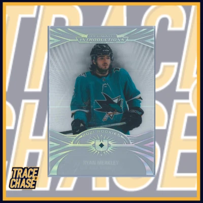 2021-22 Upper Deck Ultimate Hockey Ryan Merkley Ultimate Introductions #UI-70 - Image 1 of 3