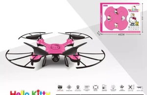 Hello Kitty 2.4G Gyroscope RC Drone Quadcopter Toys Kids Drone Helicopter - Picture 1 of 1