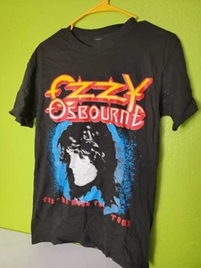 Vintage Ozzy Osbourne No More Tours 1992 Single Stitch Tour Rare Slaughter Ugly - Picture 1 of 9