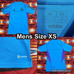 Adidas Argentina AFA Training Jersey 2022/23 Soccer Aeroready World Cup Men’s XS - Picture 1 of 12