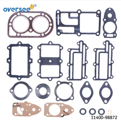 Oversee 11400-98872 Power Head Gasket Kit For Suzuki Outboard 2T DT8 Old Model - Image 1 of 4