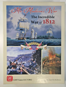 GMT- Mr. Madison's War-The Incredible War of 1812-Card-Driven Game