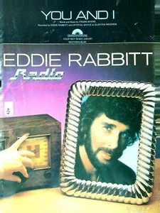 YOU AND I Vintage Noten 1982 aufgenommen von Eddie Rabbit (PVG) 42m - Bild 1 von 2