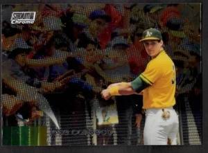 2020 Jose Canseco Topps Stadium Club Chrome Baseball Oakland A's #146 - Picture 1 of 2