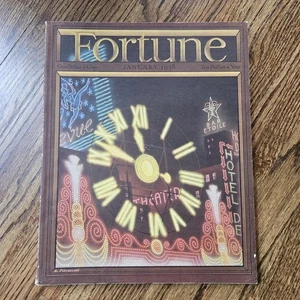 Vtg FORTUNE Magazine January 1938 | Pullman Co - Peru - Labor - Arturo Toscanini - Picture 1 of 24