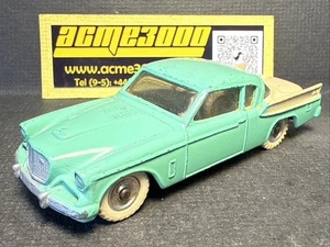 1959-63 Dinky Toys - 169 STUDEBAKER GOLDEN HAWK - Green/Cream - No Box - Picture 1 of 10