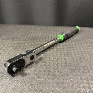 NEW Snap-on 1/4" Drive Multi-Position Head Ratchet Green/Black Soft Grip TH72MP - Picture 1 of 18