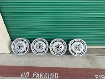 Fiat 13x5 wheels Set Rare 4x98  X1/9 124 X 1/9 850 Lancia  Cromodora Magnesium - Image 1 of 4