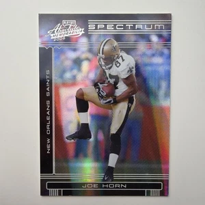 2006 Playoff Absolute Memorabilia Spectrum Argento /100 Joe Horn #102 - Foto 1 di 4
