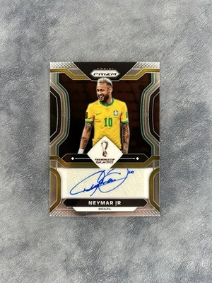 2022 Panini Prizm World Cup Neymar Jr Autograph Brazil Legend - Bild 1 von 2