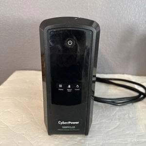 CyberPower 1000PFCLCD (10 Outlets, 600 Watts) Uninterruptible Surge Protection - Picture 1 of 8