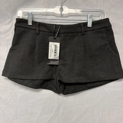 White Fox Women’s Size Xs Booty Dress Short Shorts Charcoal Finding My Way - Image 1 of 4