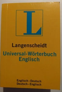 Langenscheidt Universal-Wörterbuch Englisch, klein unbenutzt - Bild 1 von 1