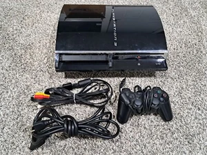 Sony PlayStation 3 PS3 CECHA01 - Backwards Compatible 60GB - TESTED (Read Desc) - Picture 1 of 10